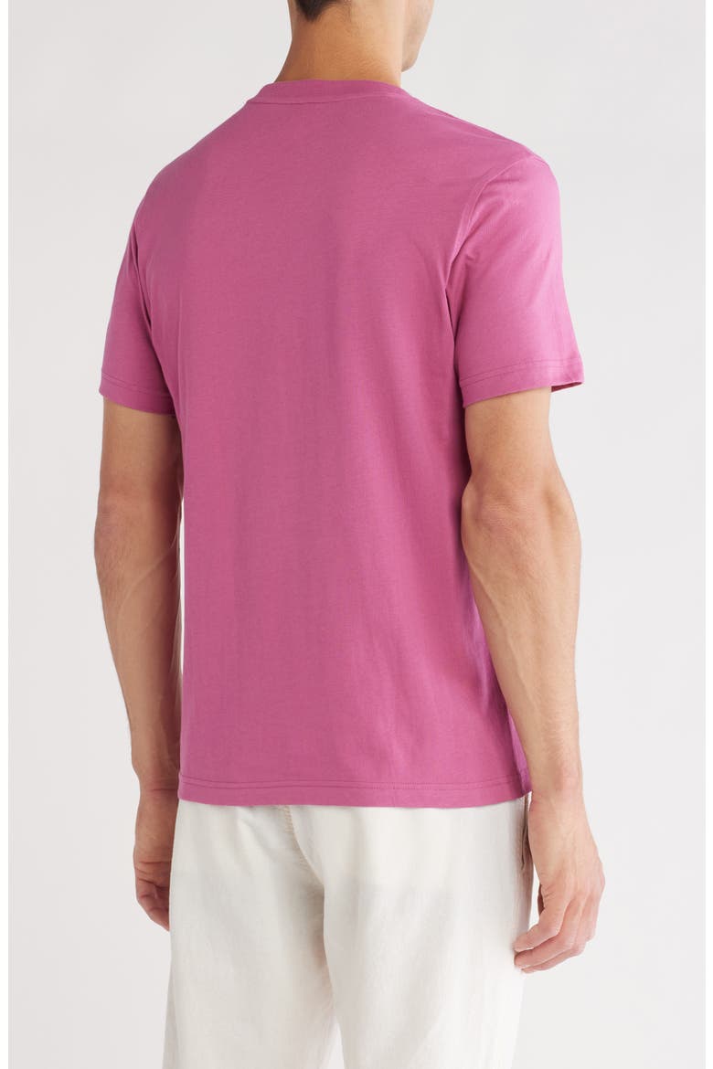 Cotton Jersey Pocket T-Shirt, Alternate, color, RED VIOLET