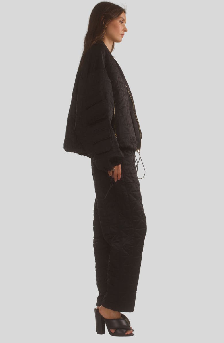 Cynthia Rowley QUILTED HORSESHOES PANTS, Alternate, color, 