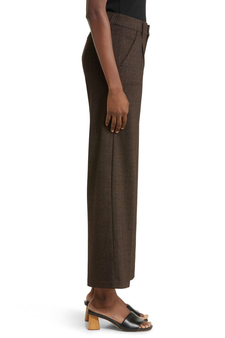 'Ab'Solution Skyrise Wide Leg Pants (Nordstrom Exclusive), Alternate, color, COLD BREW