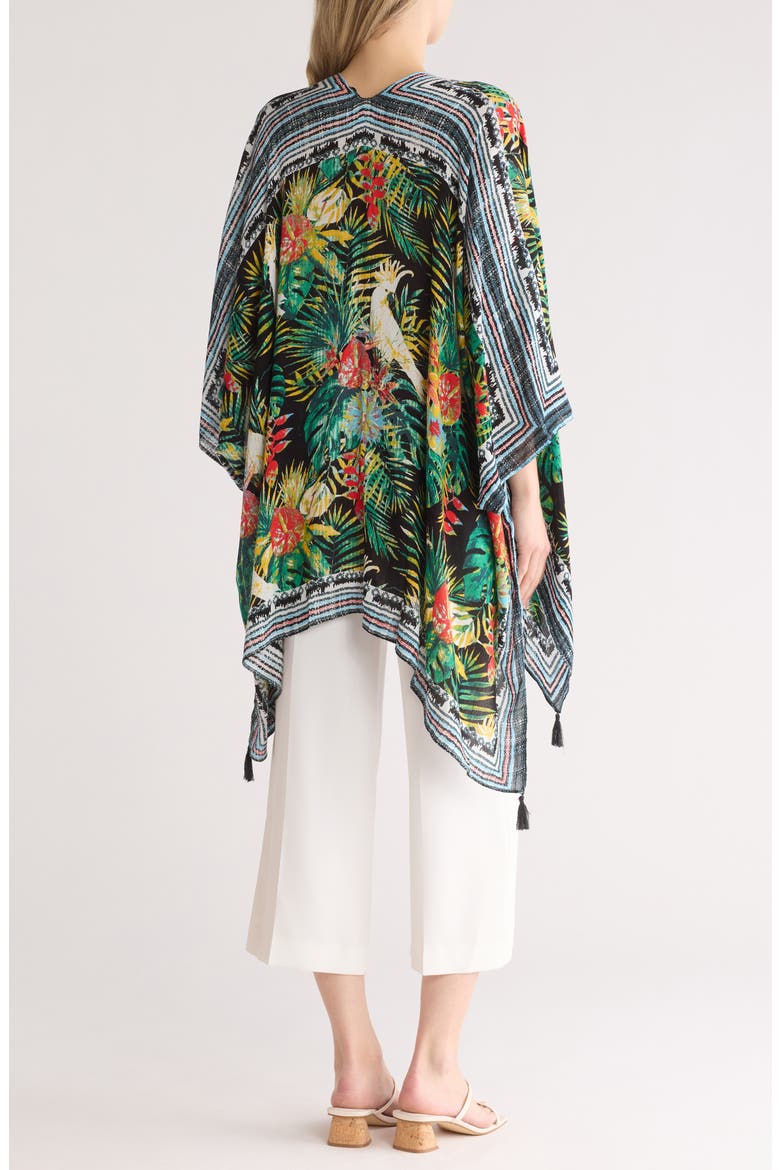 Cockatoo Tropical Topper, Alternate, color, BLACK