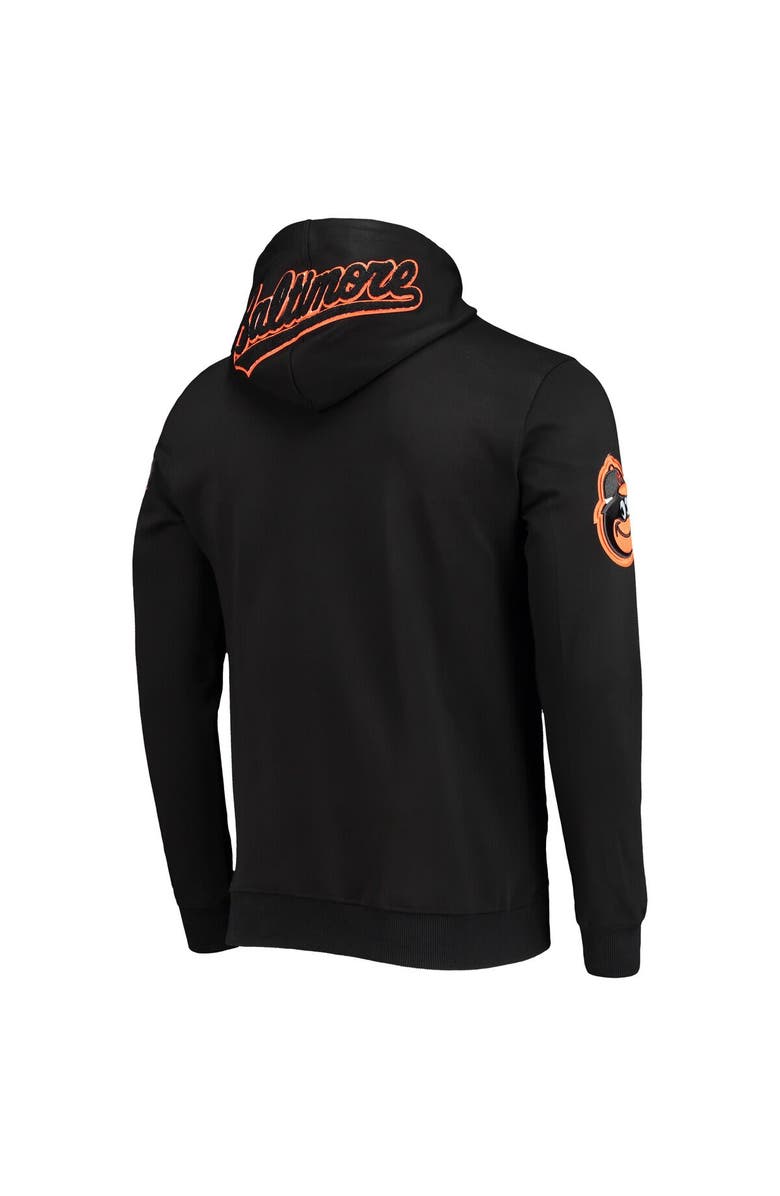 PRO STANDARD Men's Pro Standard Black Baltimore Orioles Team Logo Pullover Hoodie, Alternate, color, 