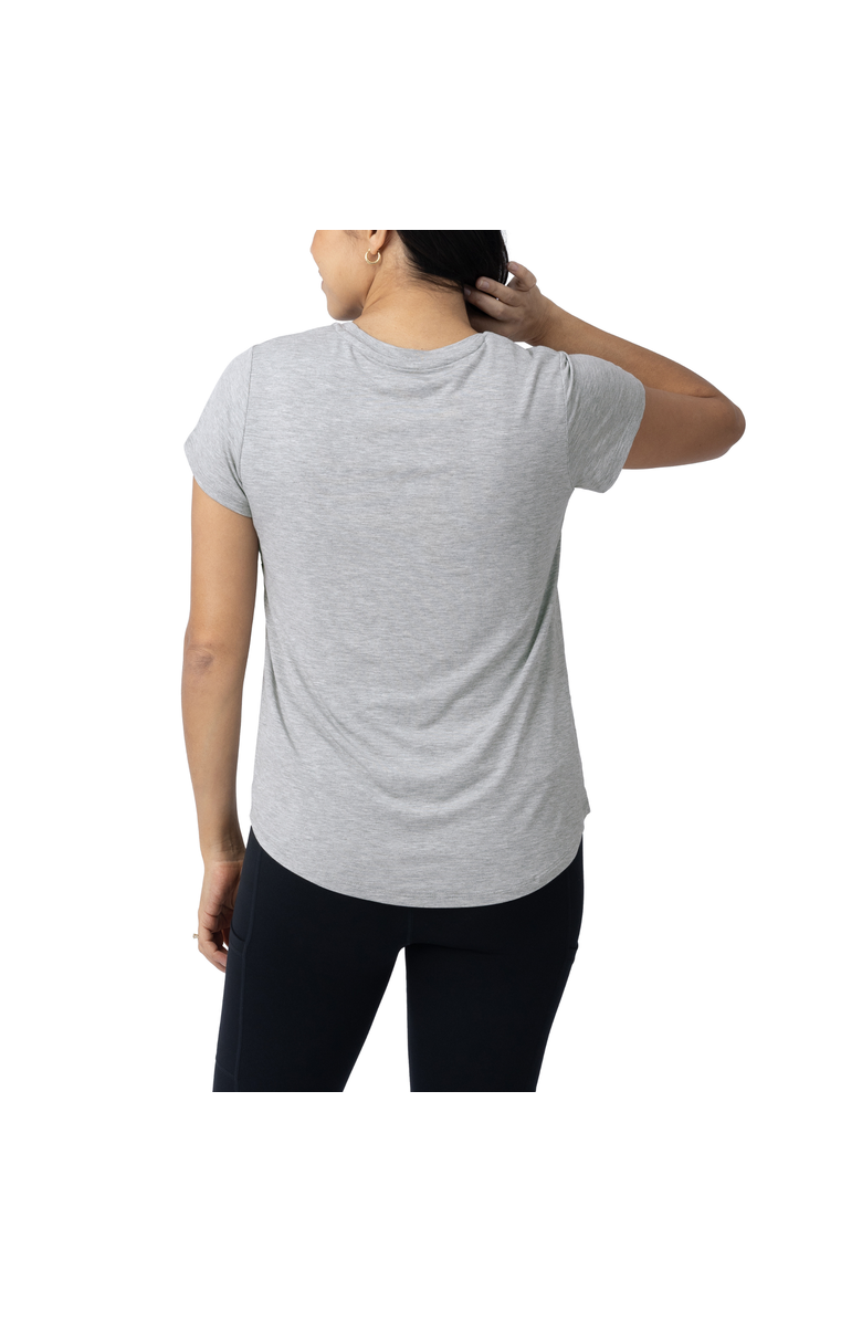 Kindred Bravely Everyday Maternity & Nursing T-shirt, Alternate, color, Grey Heather