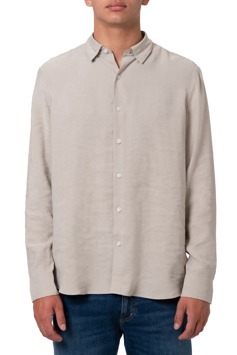 Long Sleeve Button-Up Shirt, Main, color, PALOMA