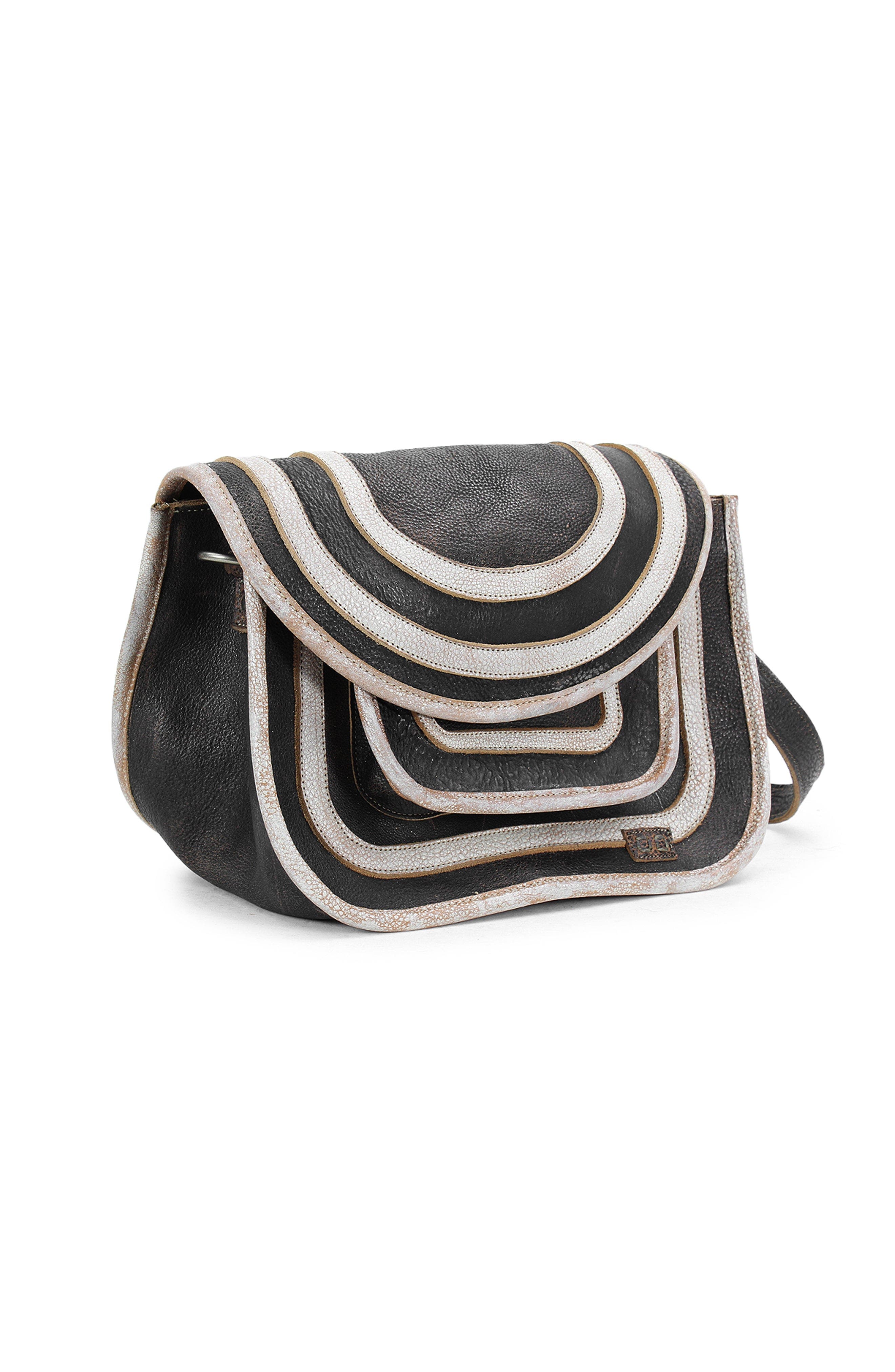 Bed Stu Gilda Handbag, Alternate, color, Black Lux Nectar Lux