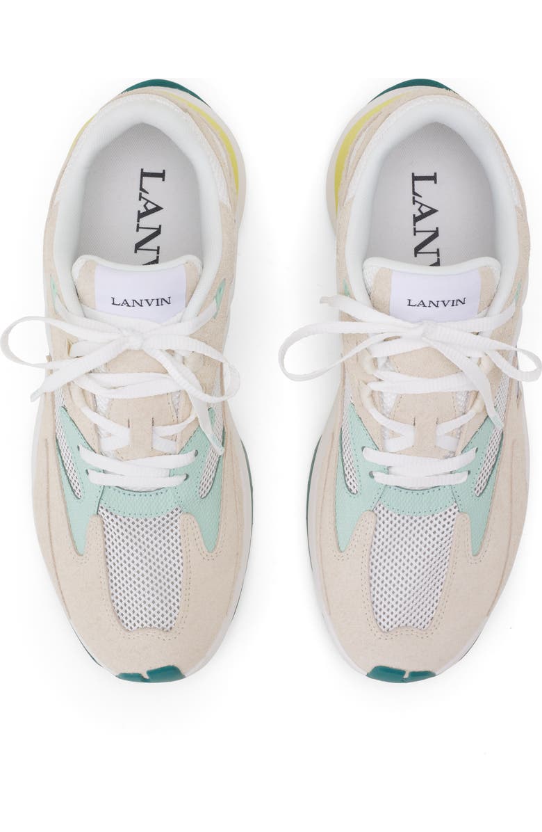 Lanvin Jla Transparent Sneakers, Alternate, color, White/Transparent