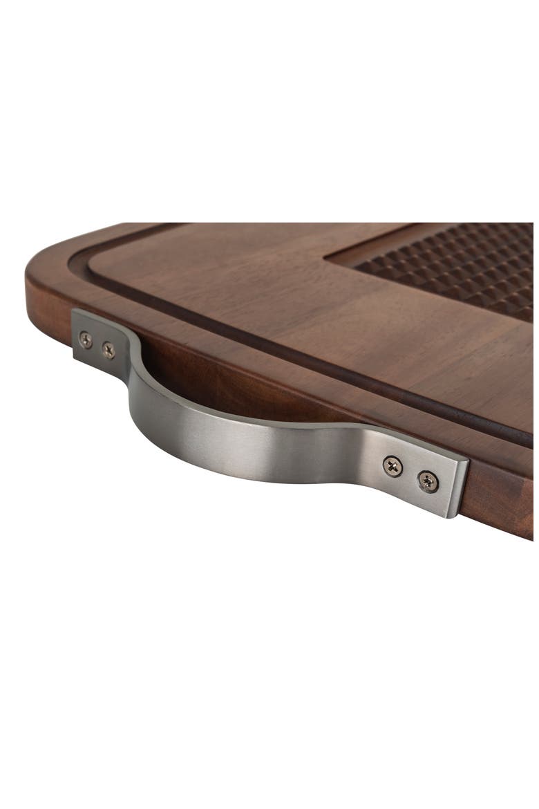 Acacia Carving Board with Juice Well, Alternate, color, NO COLOR