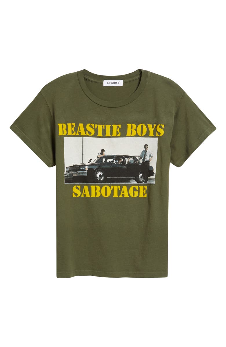 Daydreamer Beastie Boys Sabotage Cotton Graphic T-Shirt, Alternate, color, 
