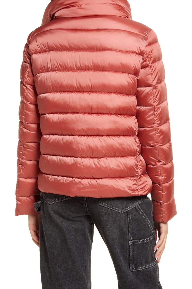 Elsie Waterproof Puffer Coat, Alternate, color, CLAY PINK