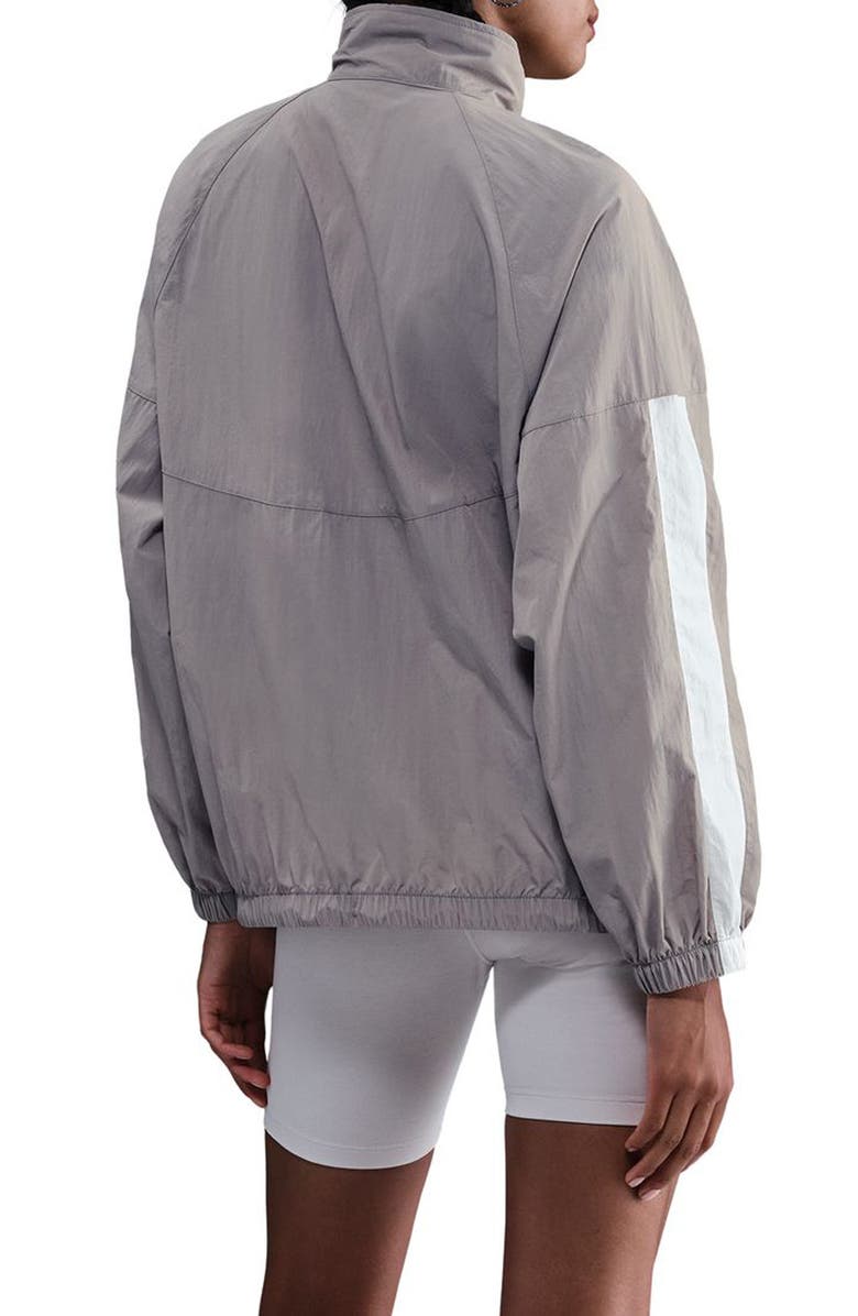 Nike Sportwear Windrunner Oversize Jacket, Alternate, color, Clear Gray, Sail