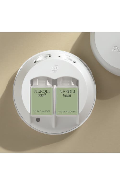 Pura X Studio Mcgee French Linen 2-pack Diffuser Fragrance Refills In Neroli Basil