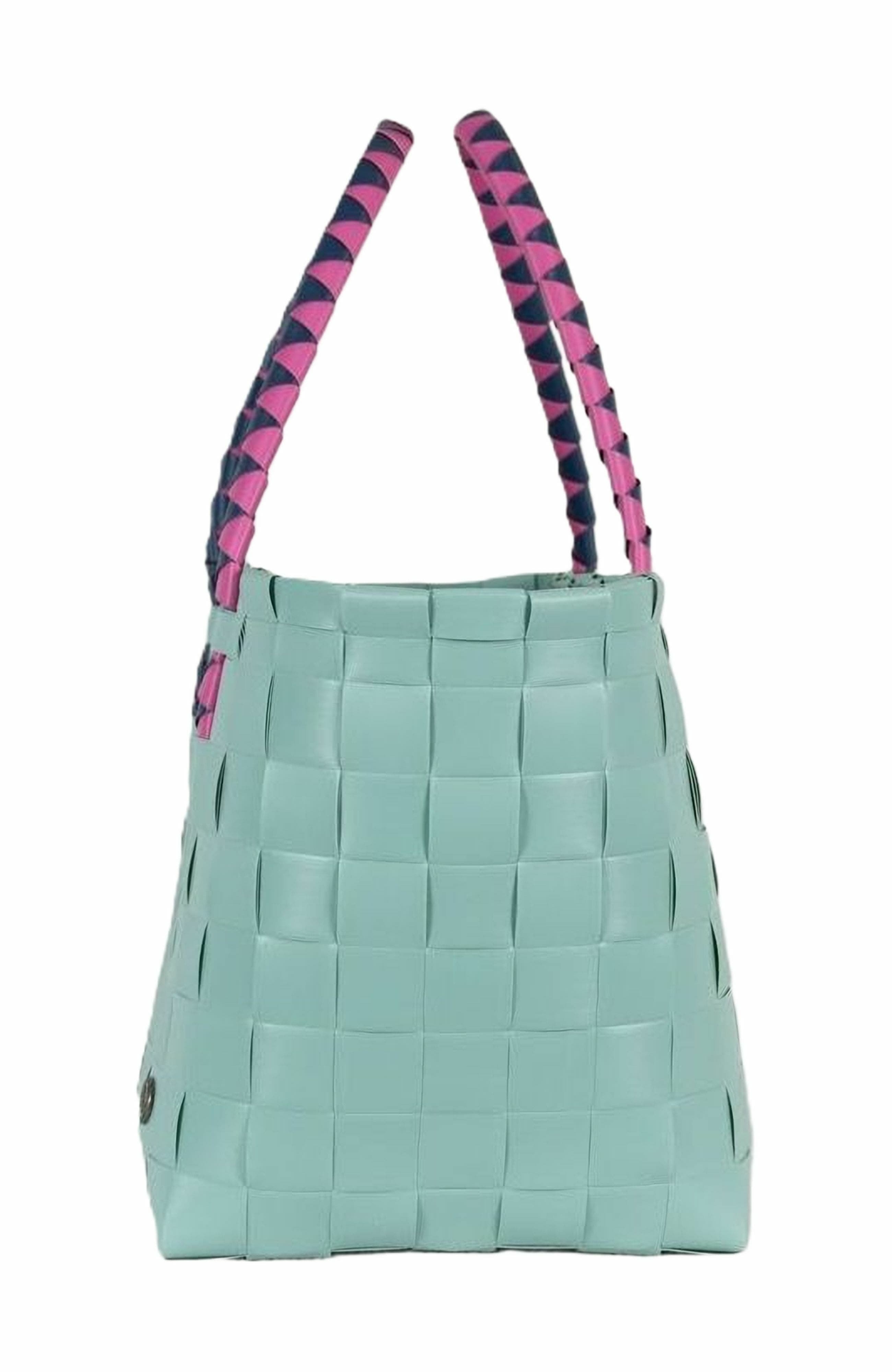 Paris Brights Recycled Tote Bag, Alternate, color, Dusty Turquoise