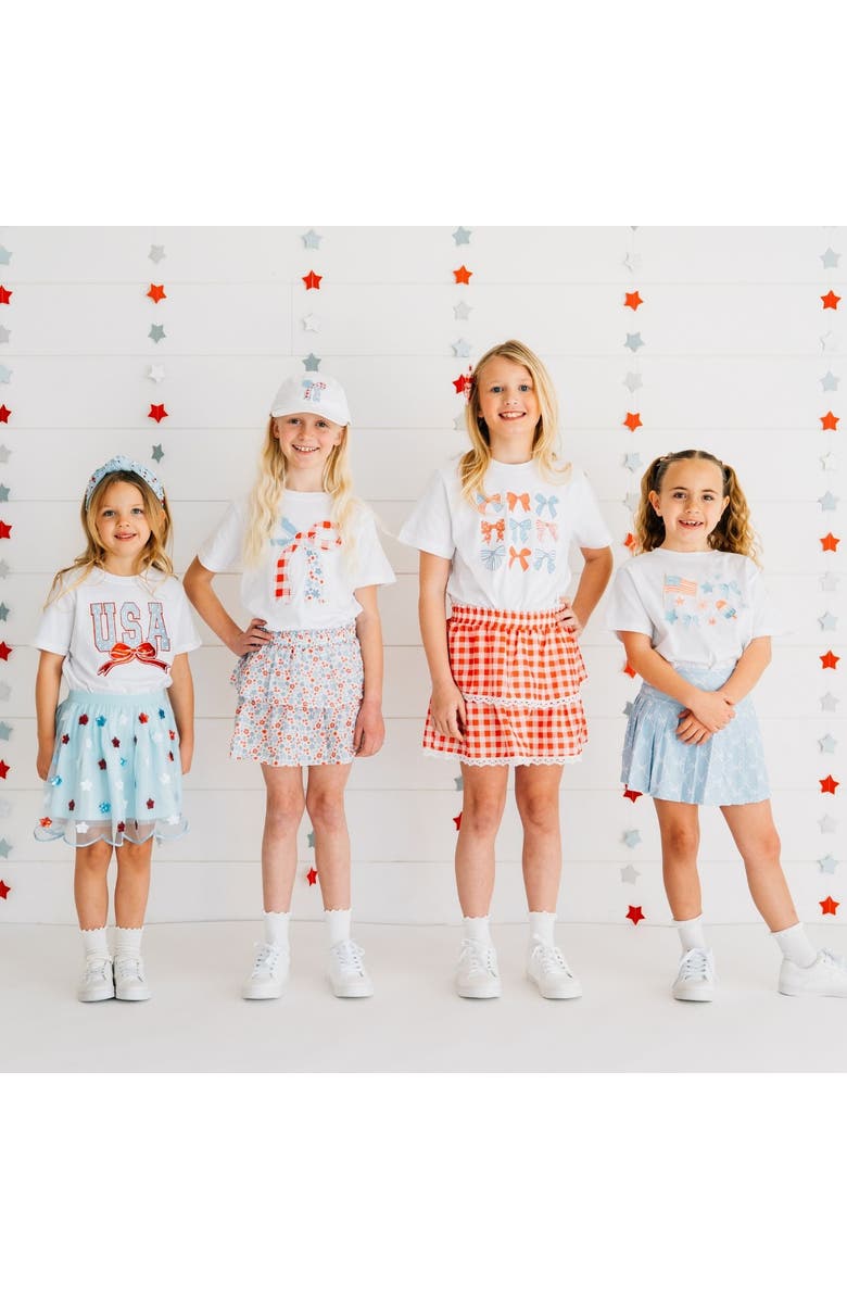 Sweet Wink USA Stars Gemstone Headband, Alternate, color, Light Blue