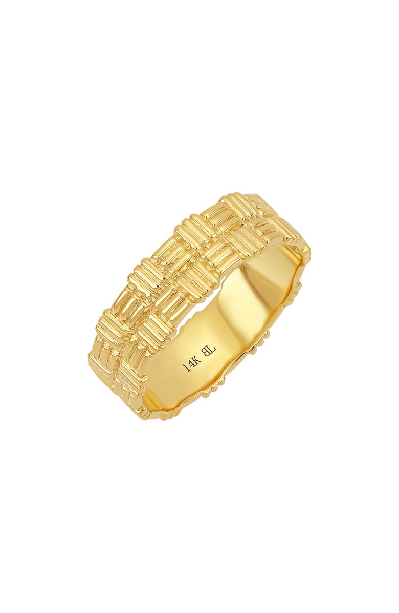 Bony Levy 14K Gold Wide Band Ring, Main, color, 