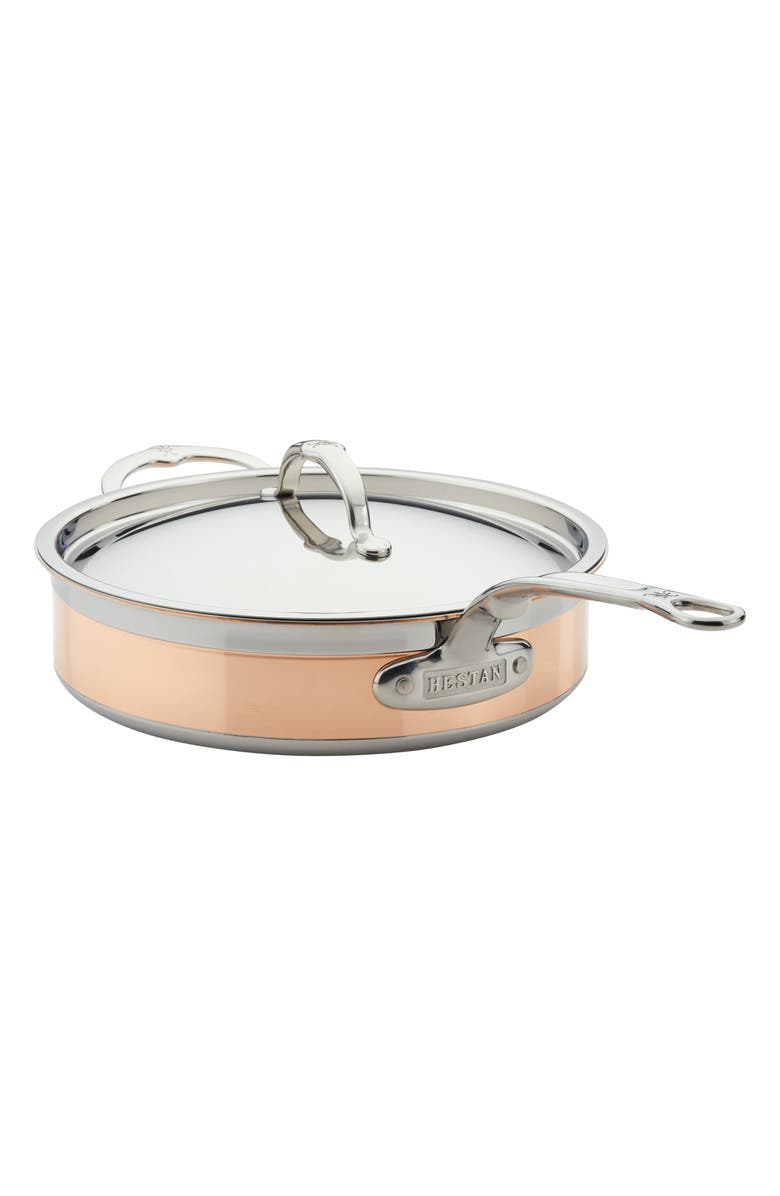 Hestan CopperBond 3.5-Quart Sauté Pan with Lid, Alternate, color, 