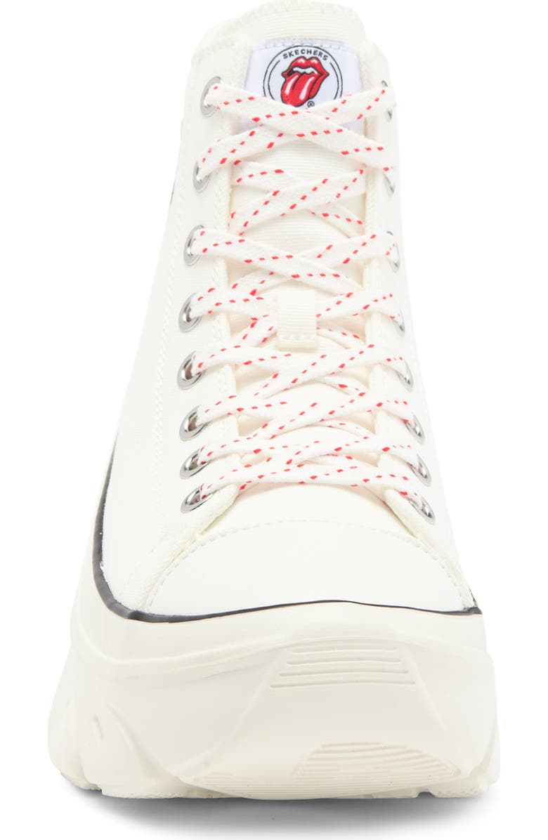SKECHERS x Rolling Stones Funky Street Sing It Loud High Top Platform Sneaker, Alternate, color,