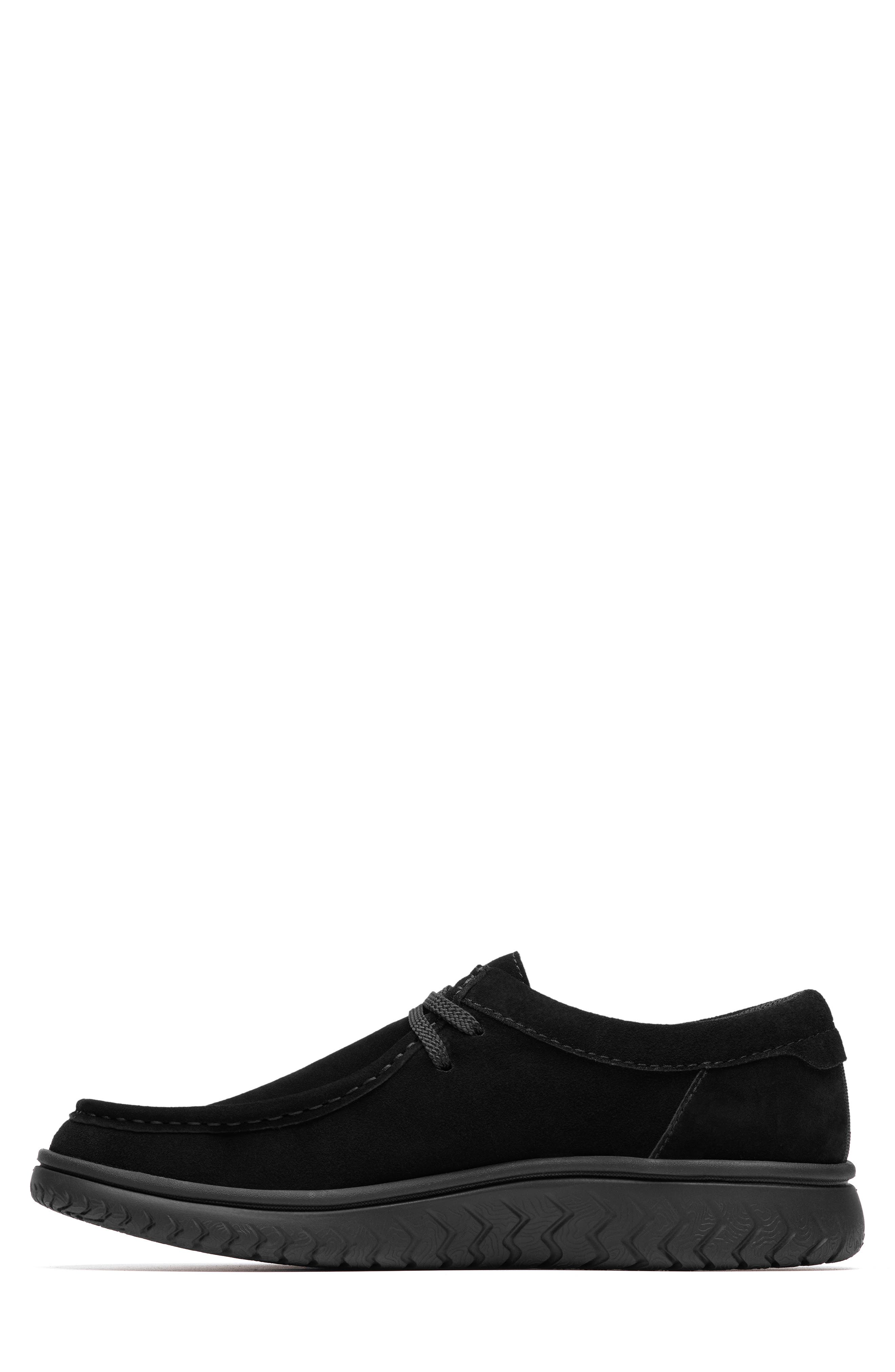 Clarks<sup>®</sup> Relaxlite Moc Toe Chukka, Alternate, color, Black Suede