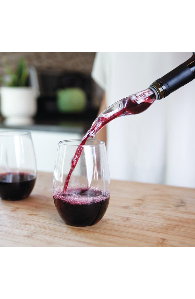 HOST TILT Variable Aerator in Acrylic Case, Alternate, color, Gray