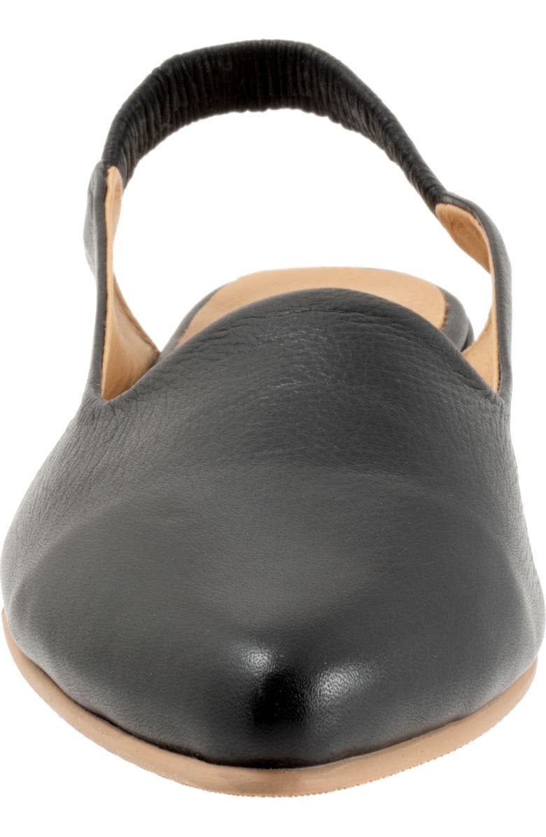 Bueno Indie Slingback Pointed Toe Flat, Alternate, color,