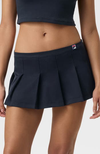 x Hailey Pleated Miniskirt