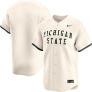 Nike Men's Nike Natural Michigan State Spartans College Limited Baseball Jersey