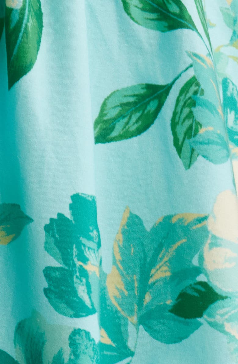 FLYING TOMATO Print Midi Dress, Alternate, color, Mint