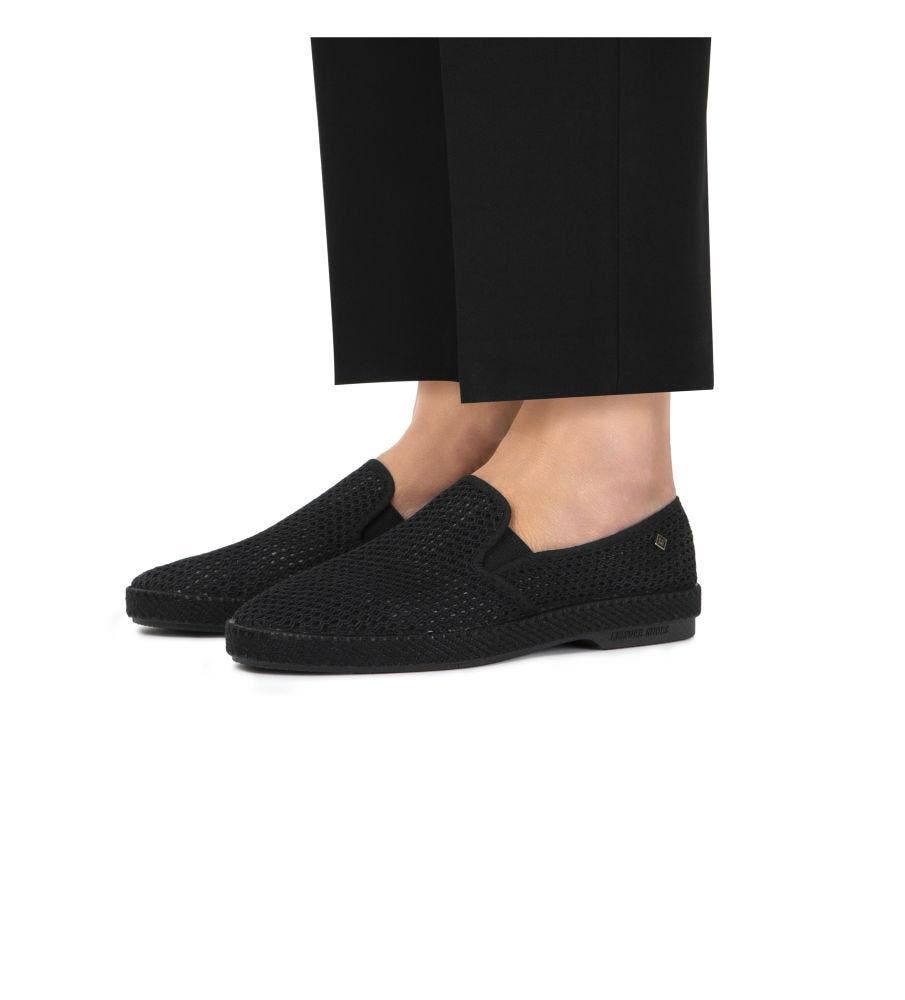 Rivieras Classic Mesh Slip-On Loafer, Alternate, color, Black