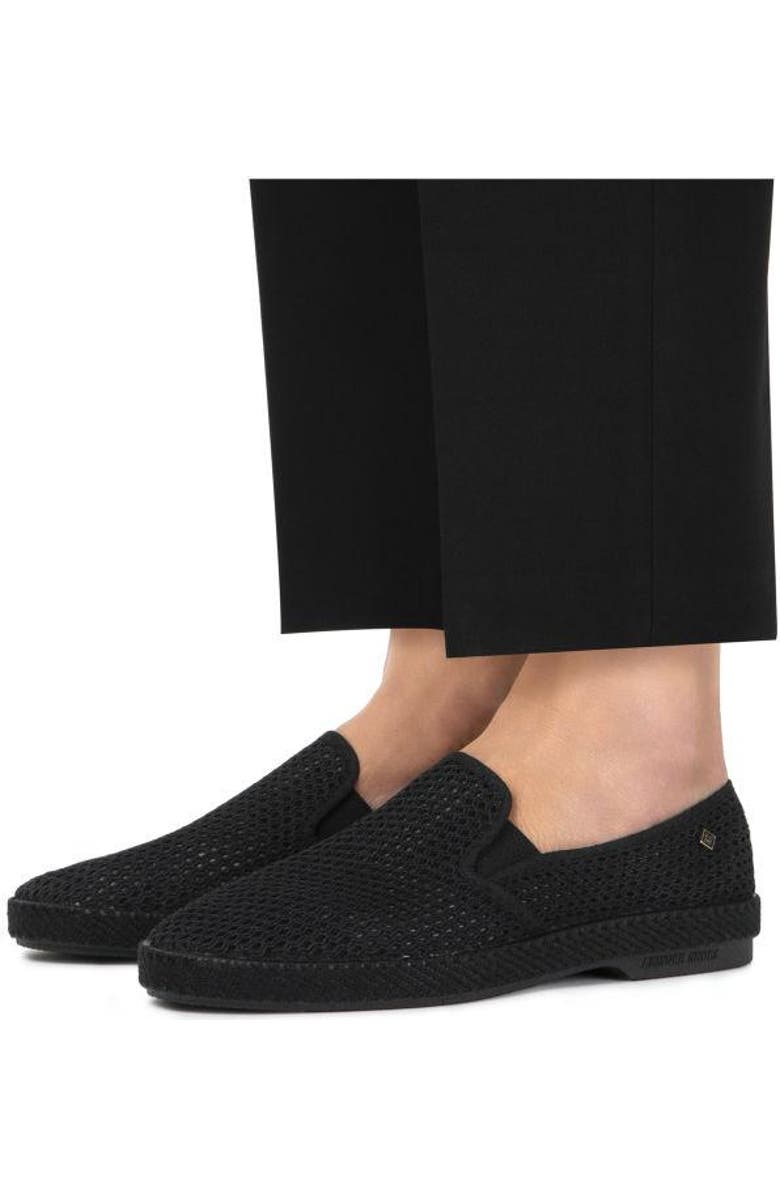 Rivieras Classic Mesh Slip-On Loafer, Alternate, color, Black