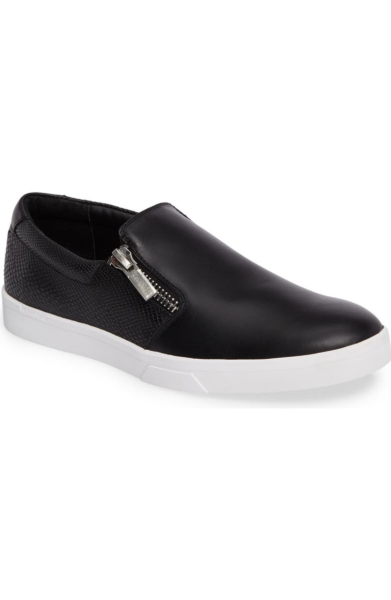 Calvin Klein Ibiza Slip-On Zip Sneaker, Main, color,