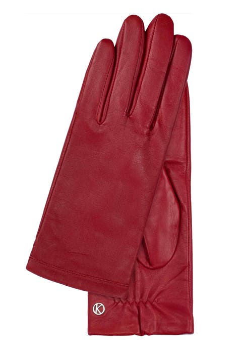 Premium Lamb Leather Touchscreen Gloves