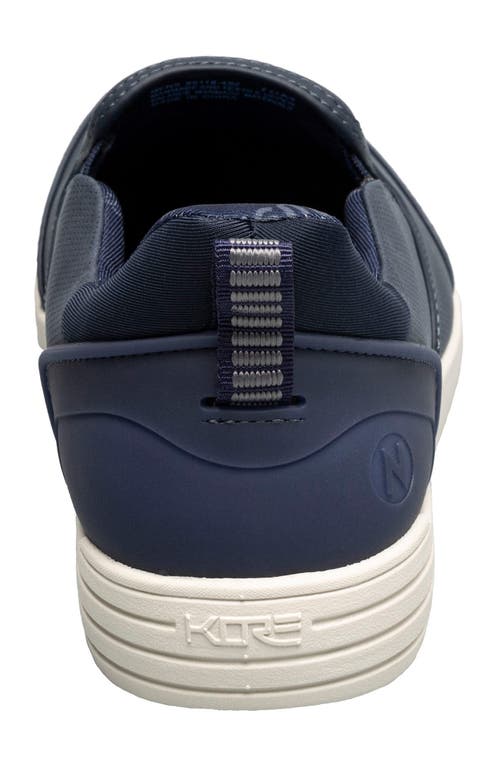 Nunn Bush Kore City Walk Slip-on Sneaker In Navy Multi