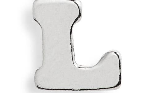 Nashelle Initial Pendant Necklace In Sterling Silver - L