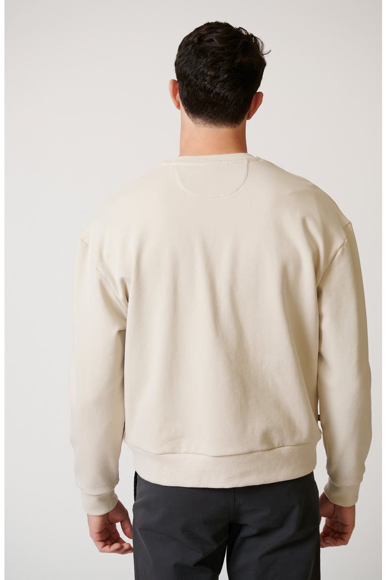 Zen Crewneck, Alternate, color, Mushroom