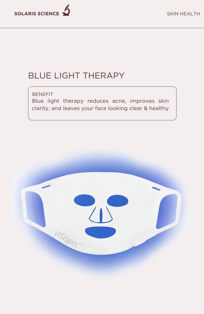 SOLARIS LABORATORIES NY VISIspec LED Face & Neck Masks, Alternate, color,
