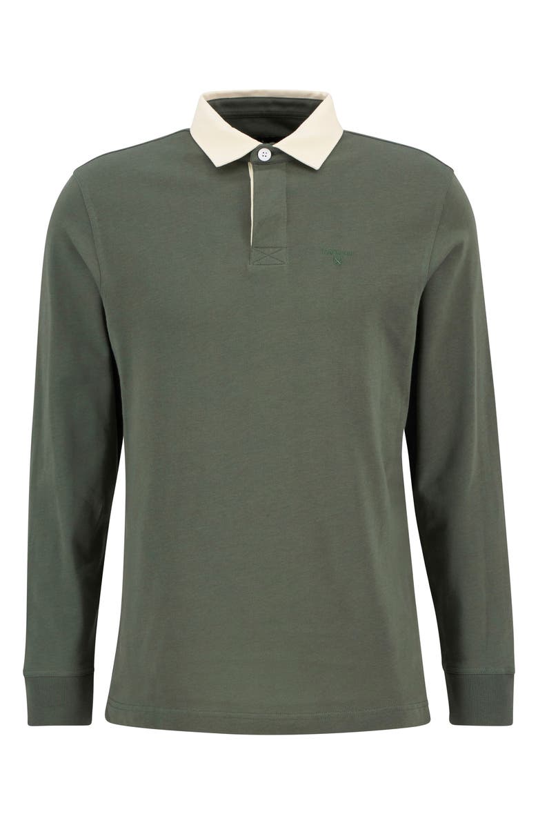 Barbour Howtown Rugby Shirt, Alternate, color, Thyme