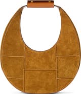 STAUD Moon Leather Top Handle Tote