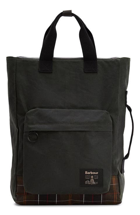 Field Waxed Cotton Backpack
