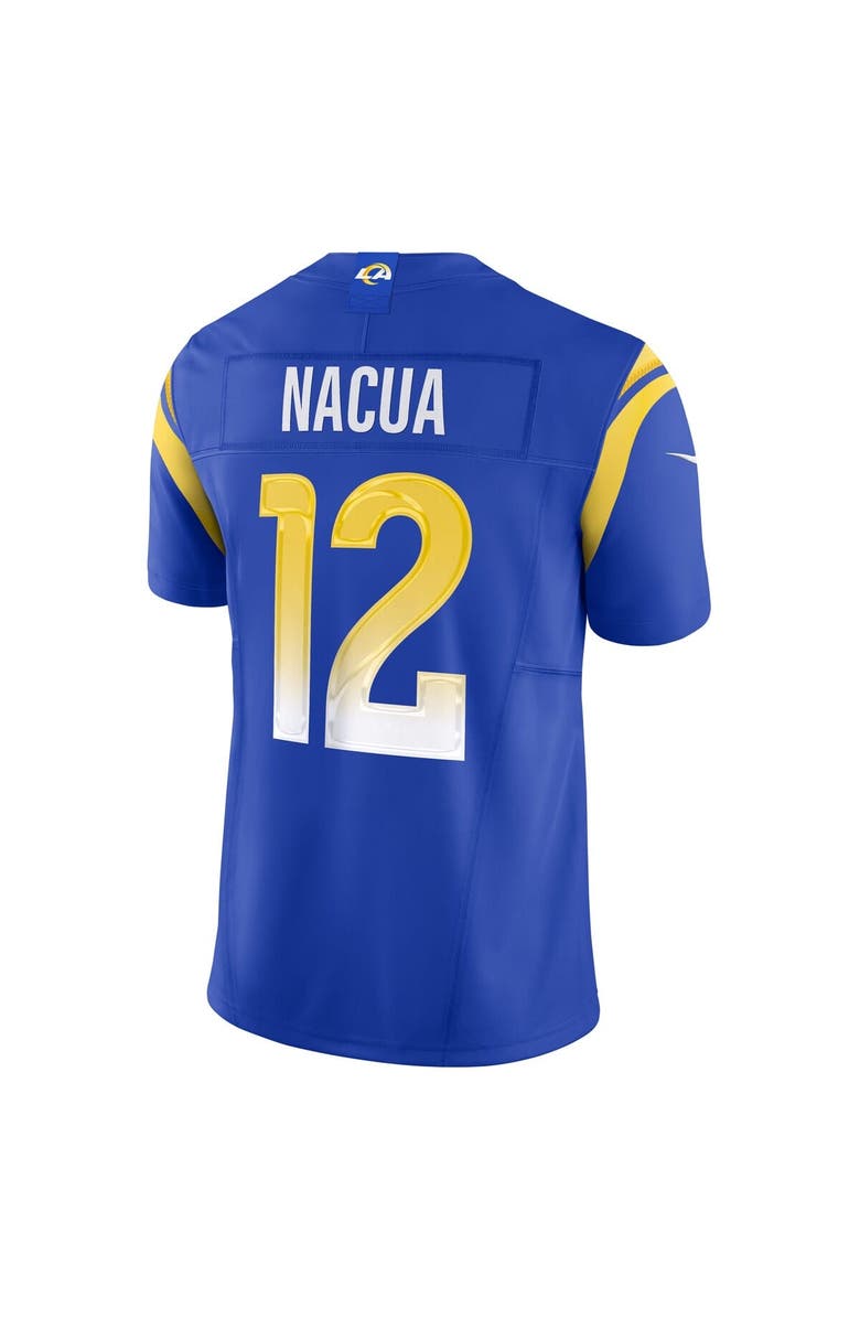 Nike Men's Nike Puka Nacua Royal Los Angeles Rams Vapor F.U.S.E. Limited Player Jersey, Alternate, color, Royal