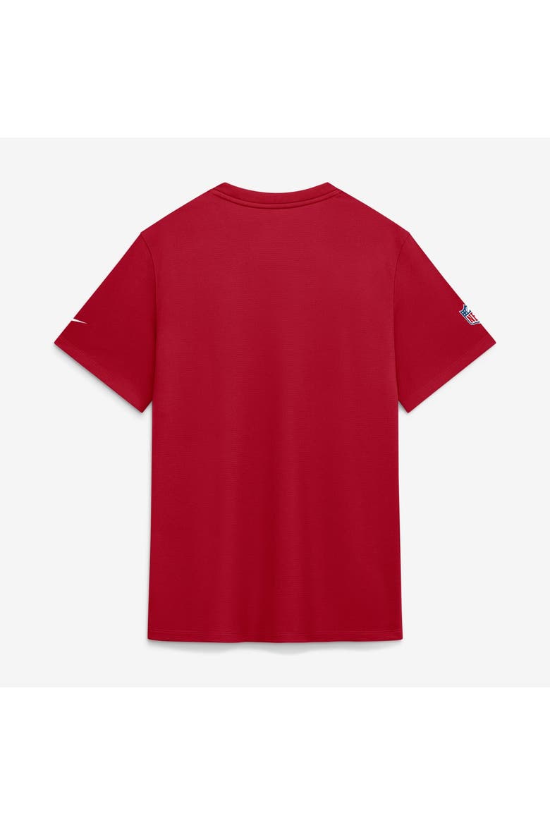 Men's Nike  Red Tampa Bay Buccaneers Sideline UV Dri-FIT Coaches Shirt, Alternate, color, Red