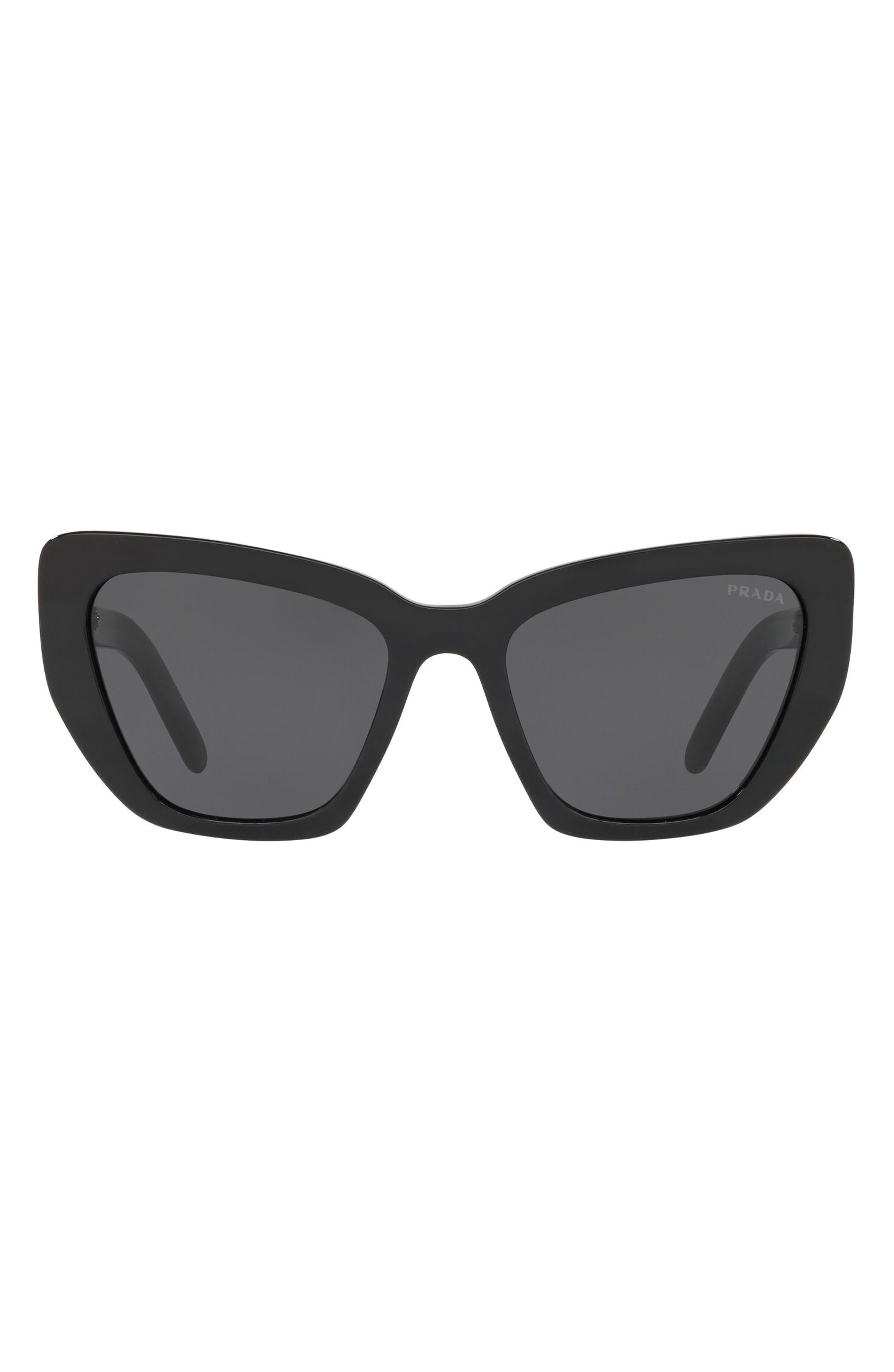 Prada 55mm Cat Eye Sunglasses