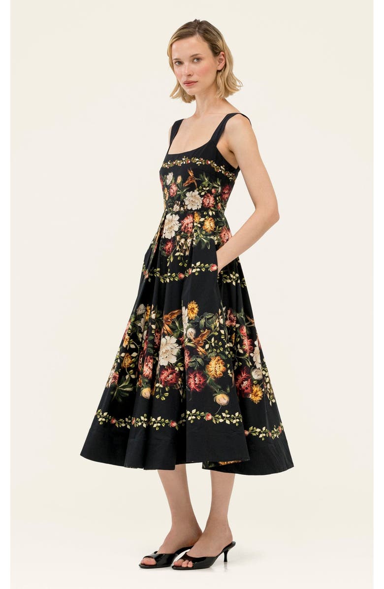 Agua by Agua Bendita Alcaparra Paramo Midi Dress, Alternate, color, Multi