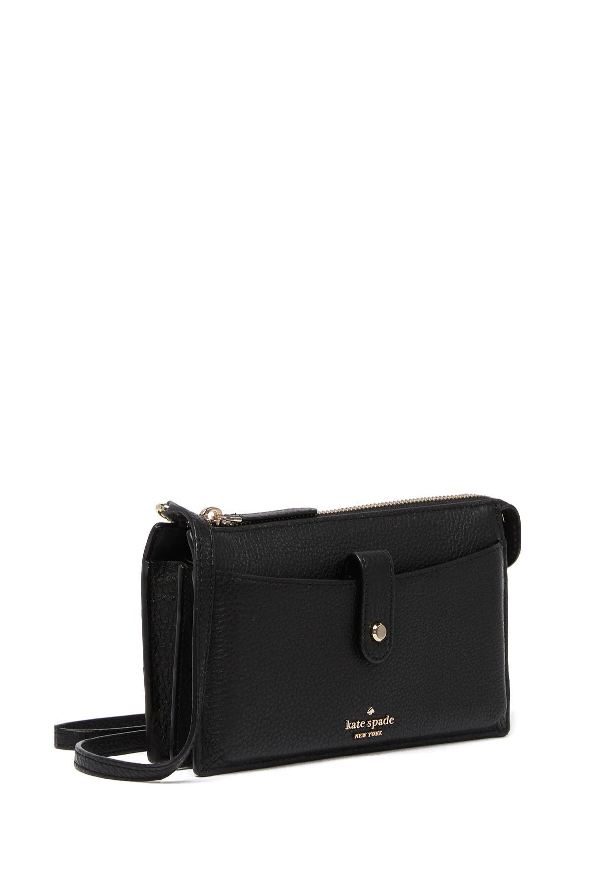 Kate Spade New York jackson small tab leather crossbody bag, Alternate, color, 