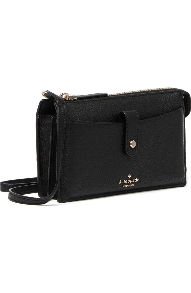 Kate Spade New York jackson small tab leather crossbody bag, Alternate, color,