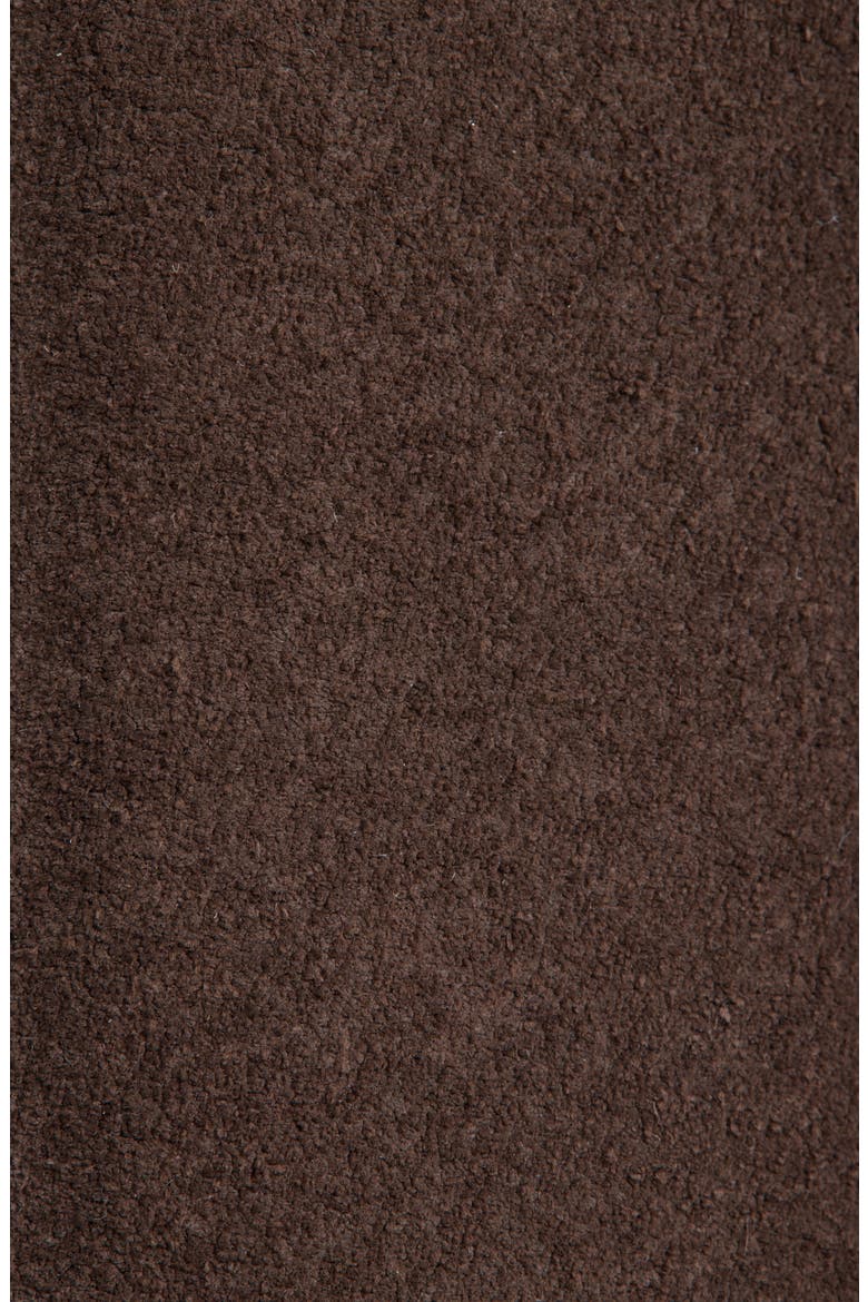 Cassidy Covered Buckle Suede Belt, Alternate, color, CHOCOLATE