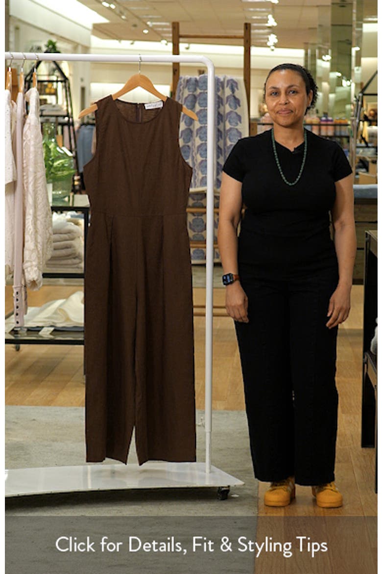 Ester Linen Blend Jumpsuit video