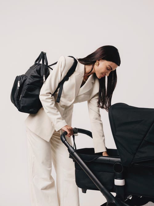 Augustnoa Diaper Bag In Black