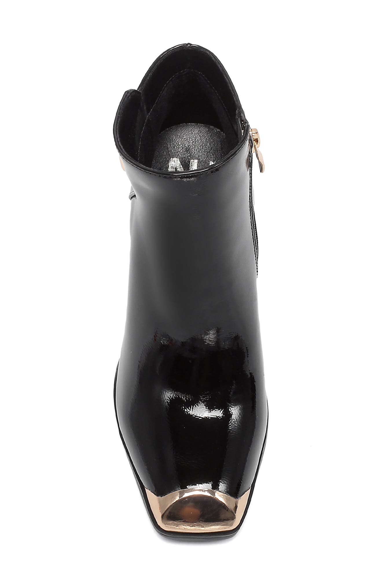 NINETY UNION Frisco Cap Toe Bootie, Alternate, color, Black