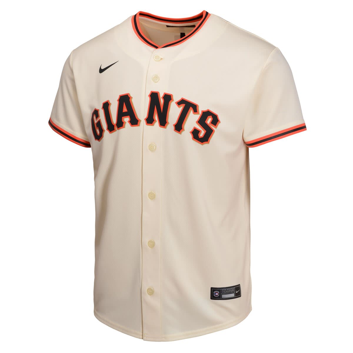 Youth Nike Cream San Francisco Giants Home Game Jersey (Men