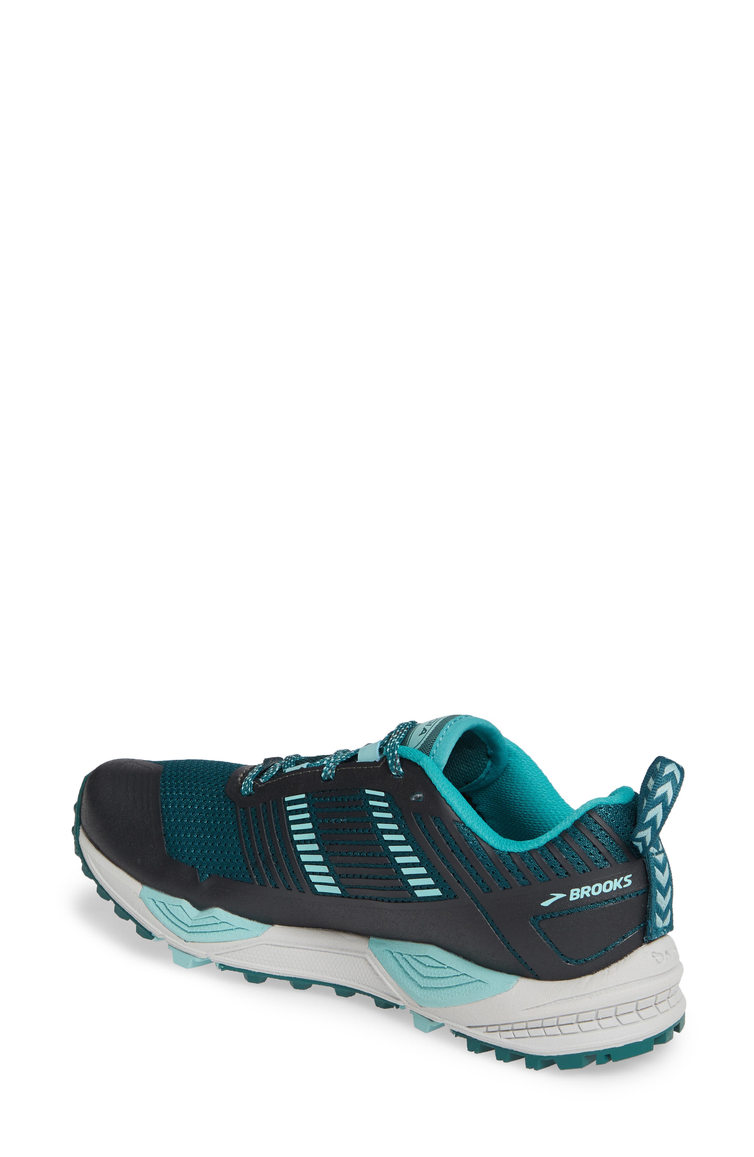 Cascadia 13 Trail Running Shoe, Alternate, color, TEAL/ AQUA/ GREY