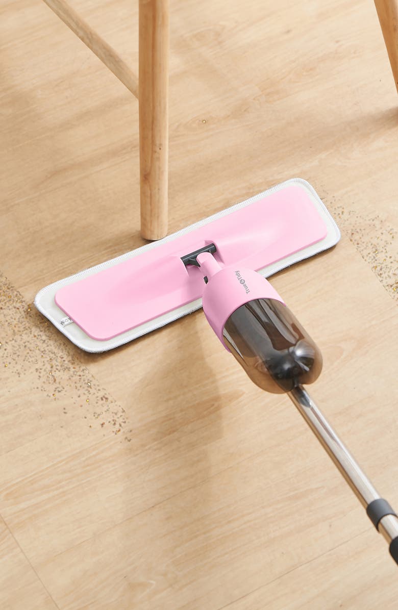 SALAV True & Tidy 360 Refillable Spray Mop, Alternate, color, Pink
