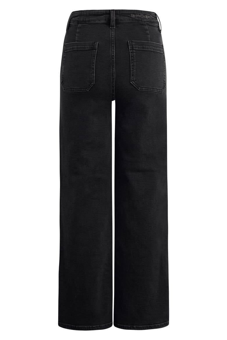 The Mischa Super High Waist Wide Leg Jeans, Alternate, color, TUPELO